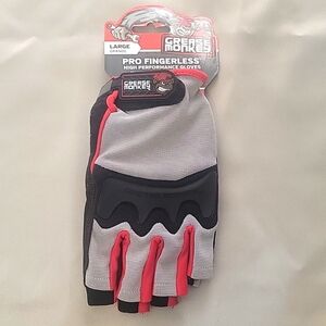 Grease Monkey Pro Fingerless High Performance Gloves Large